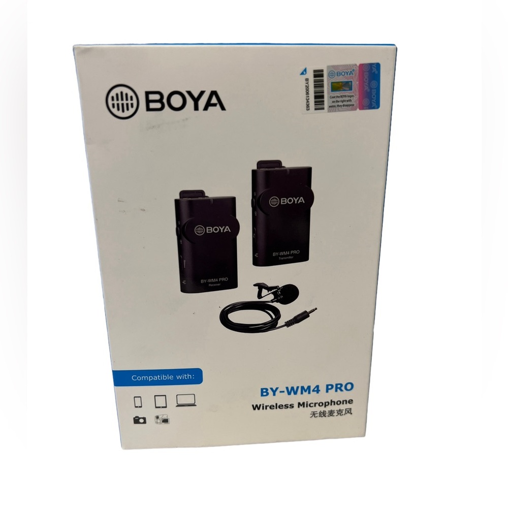Boya wireless microphone BY-WM4 PRO